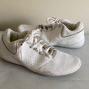 Women’s Nike Cheer Sideline shoes white SZ 8 cheerleader  athletic